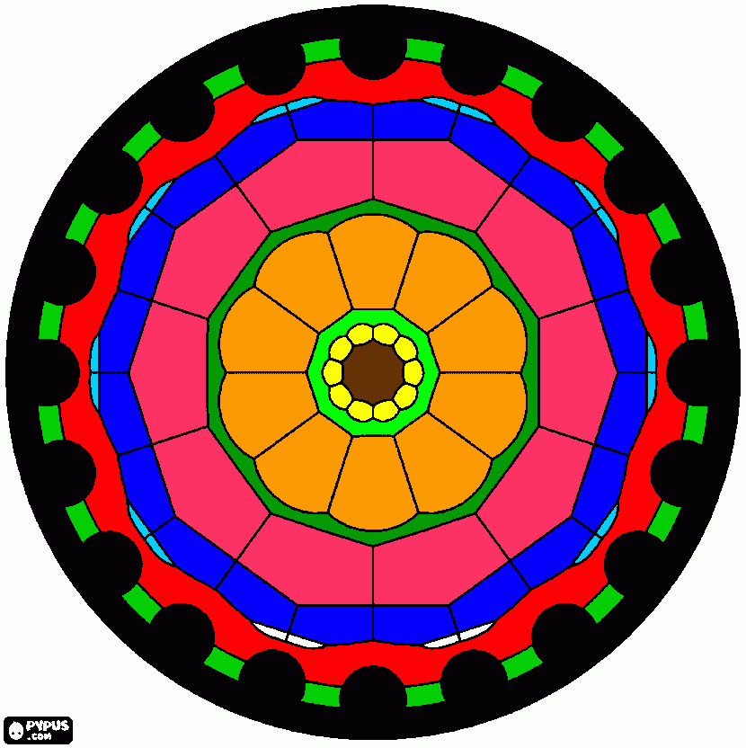 για ζωγραφικήmandala απλό