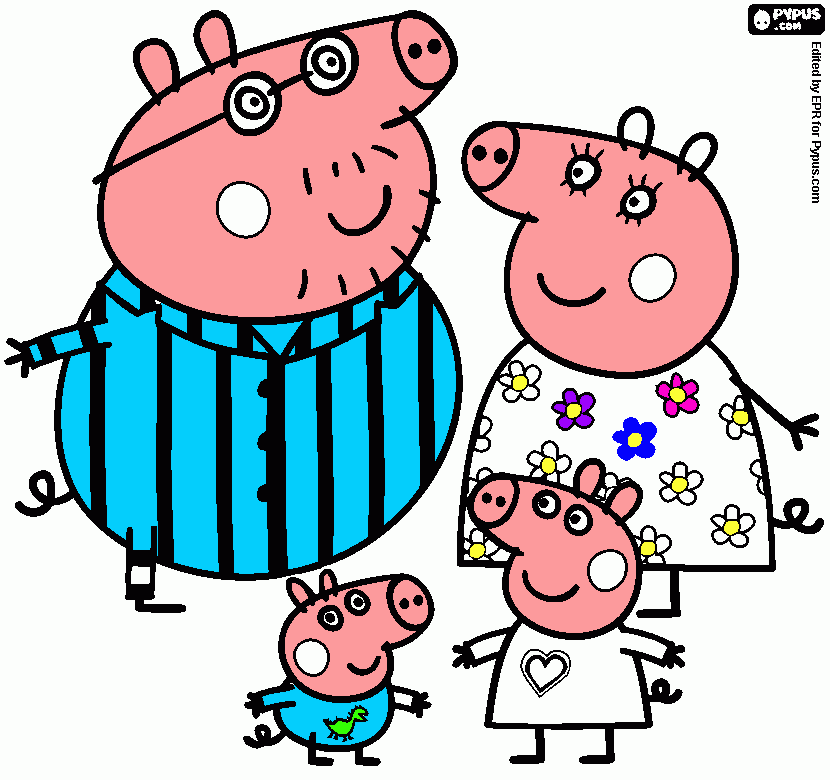 για ζωγραφικήpeppa pig geo